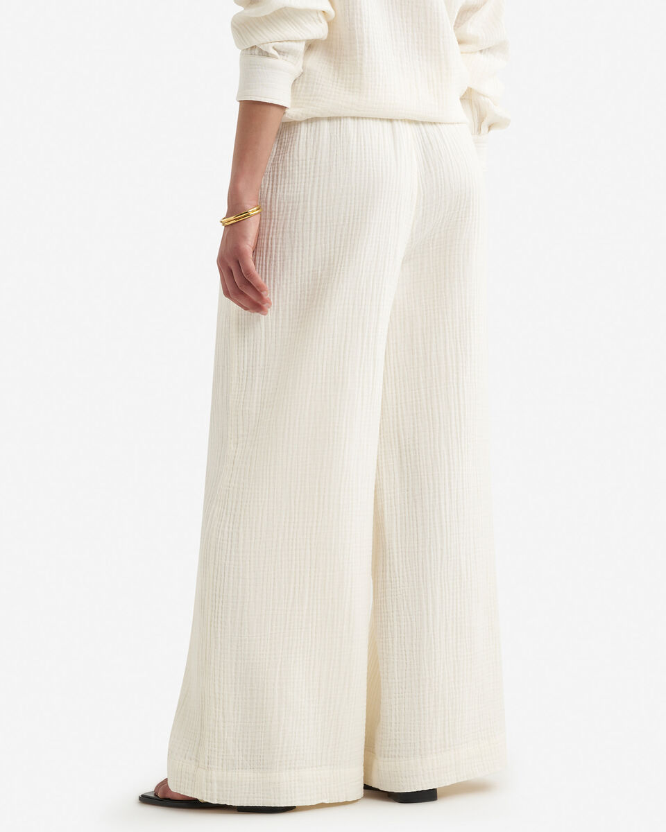 Isla Cotton Wide Leg Pant