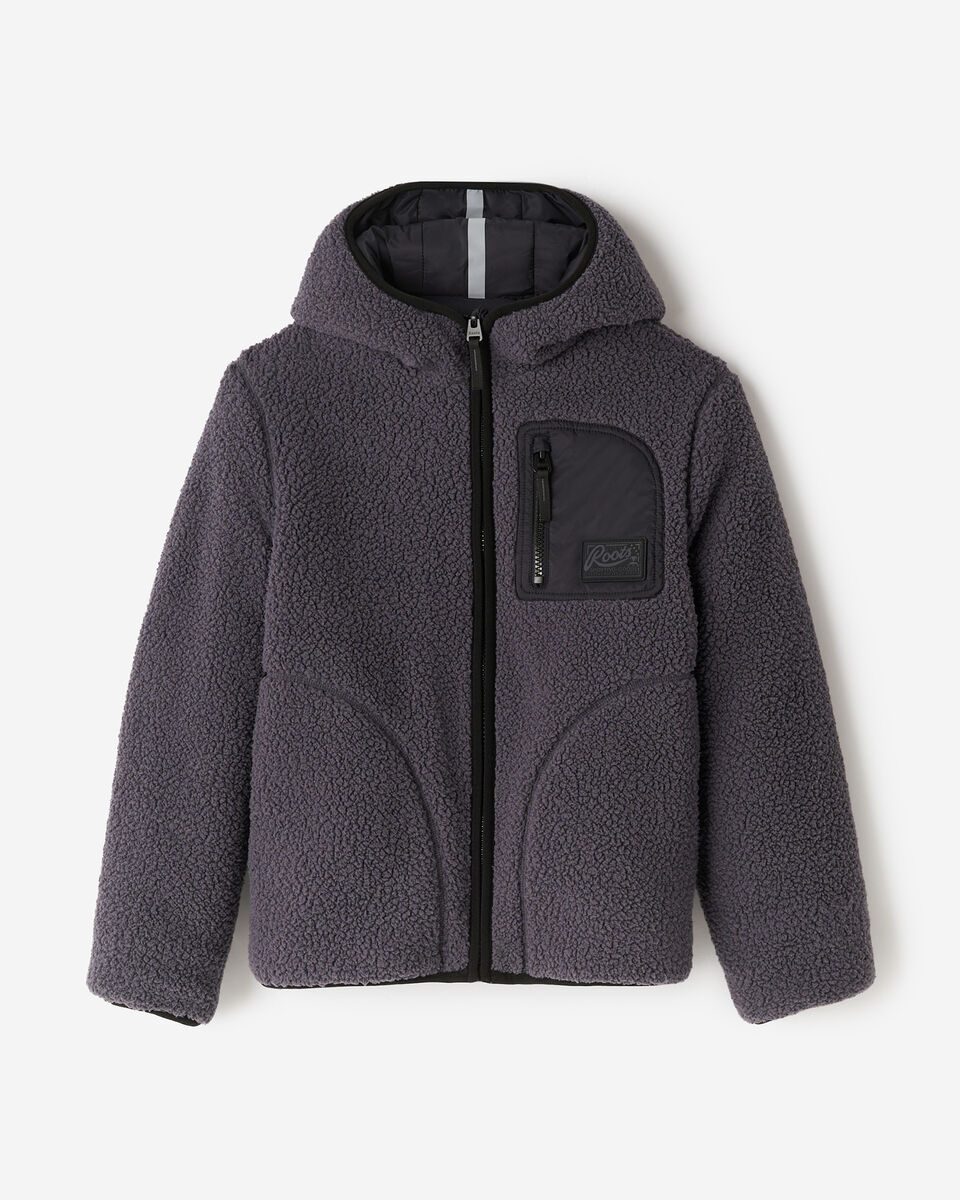 Blouson en mouton réversible pour enfants