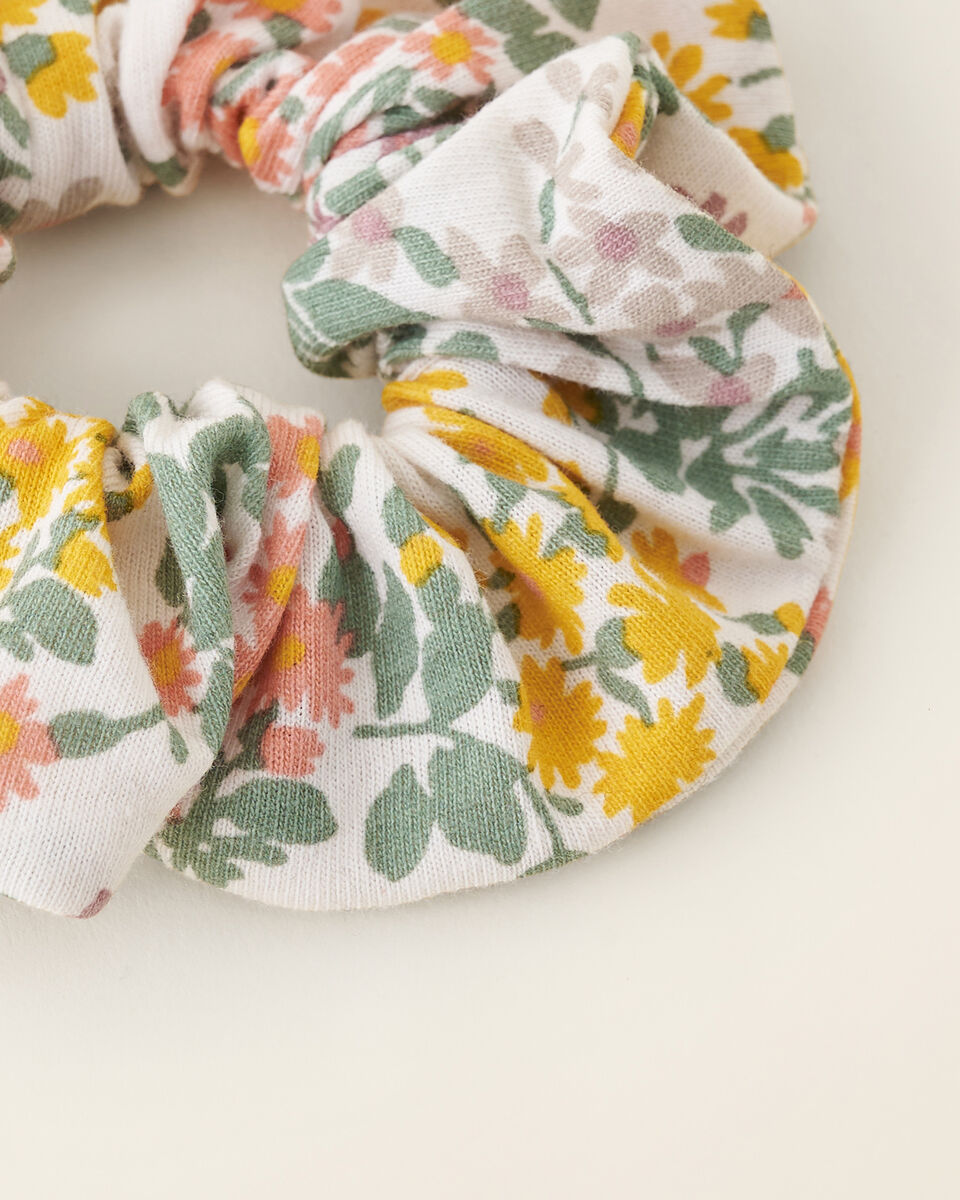 Kids Floral Knit Hair Set