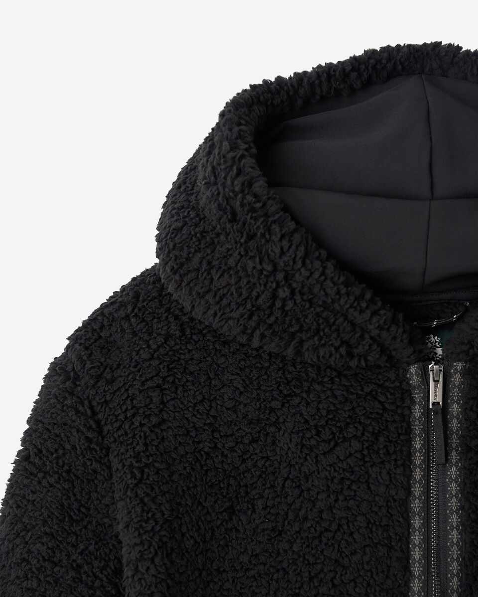 Manteau &agrave; capuchon et glissi&egrave;re en mouton molletonn&eacute; Creekside