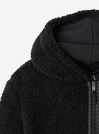 Manteau &agrave; capuchon et glissi&egrave;re en mouton molletonn&eacute; Creekside