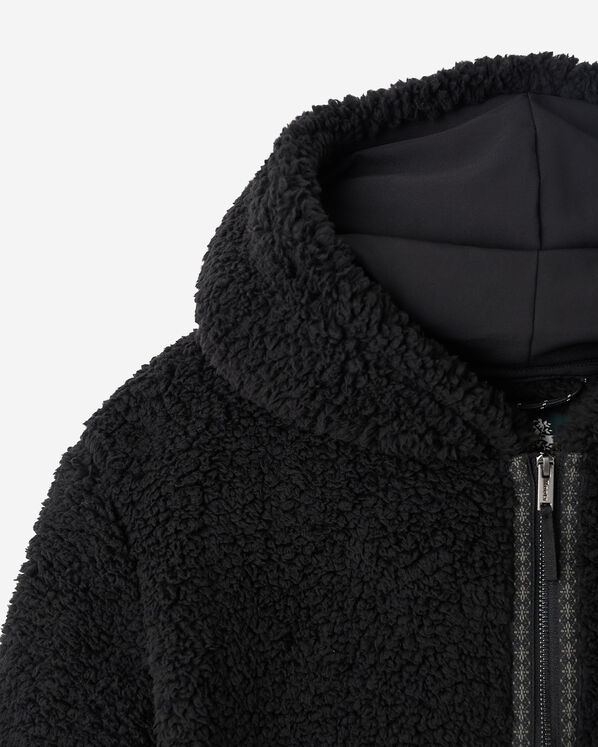 Manteau &agrave; capuchon et glissi&egrave;re en mouton molletonn&eacute; Creekside