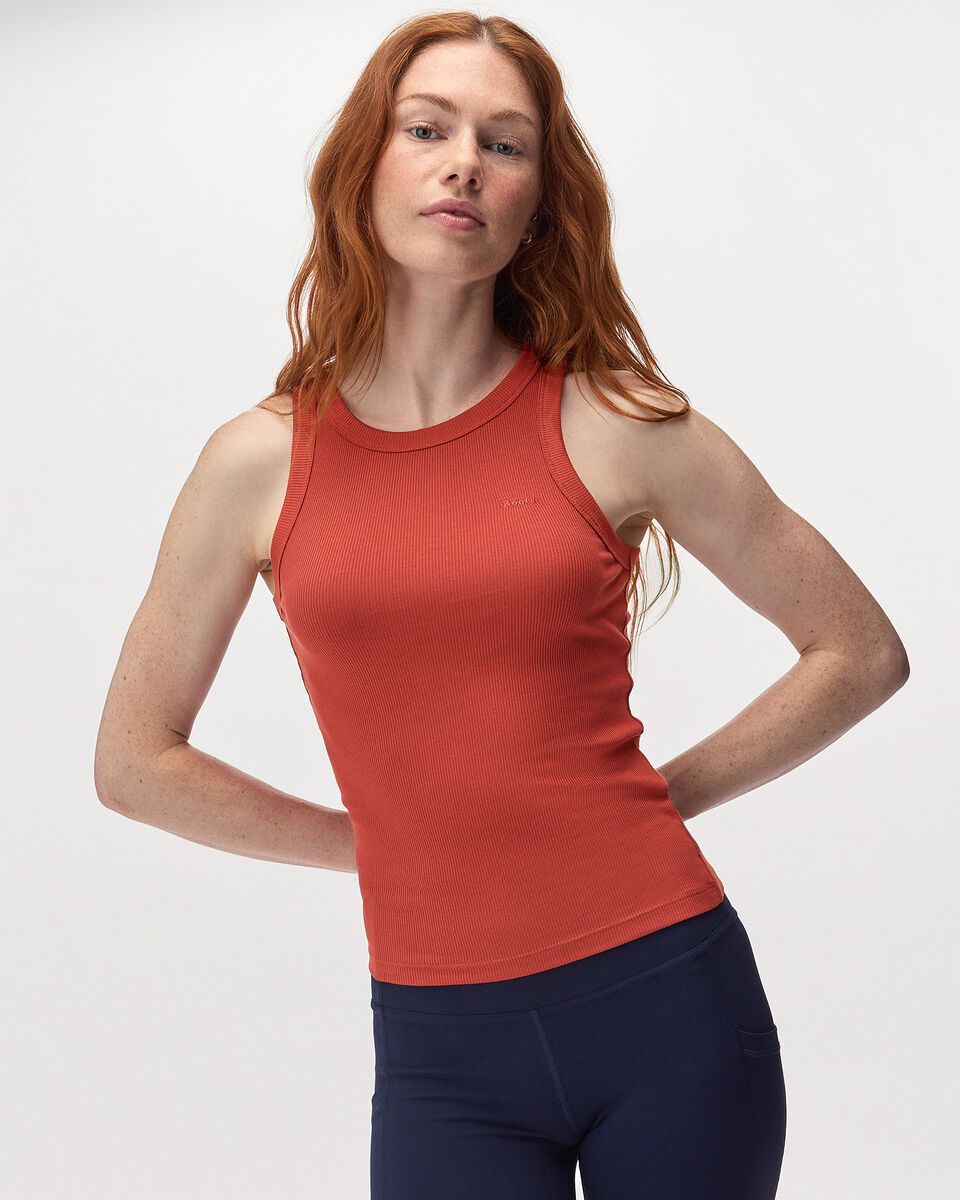 Roam Rib Fitted Tank Top