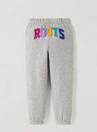 Pantalon original en molleton de coton bio Roots pour tout-petits