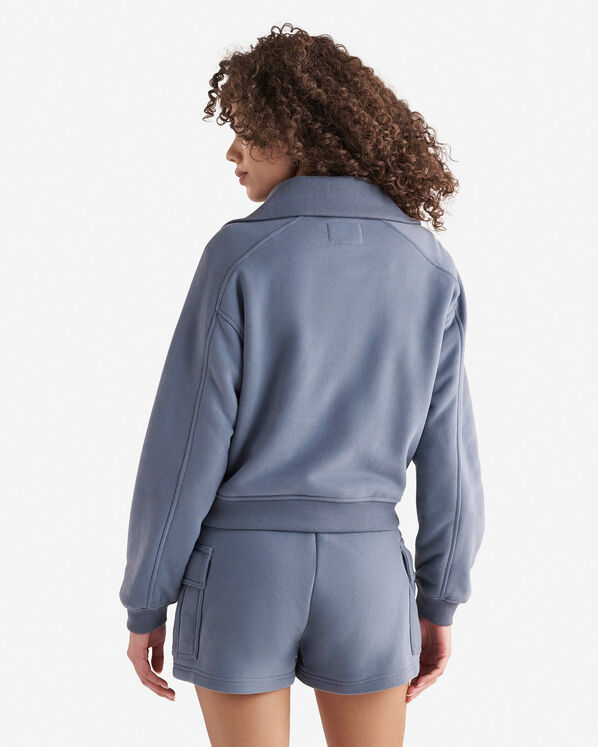 Summer Cloud Half Zip Sweatshirt