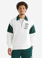 Legacy Crest Half Zip Polo