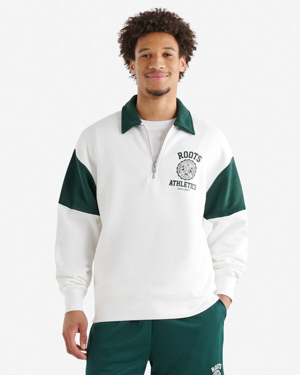 Legacy Crest Half Zip Polo