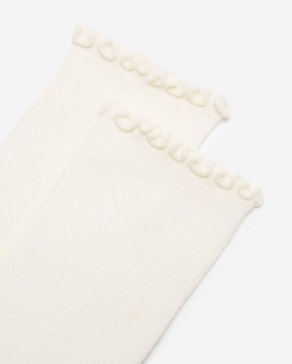 Chaussettes courtes à volants Alice pour femme 