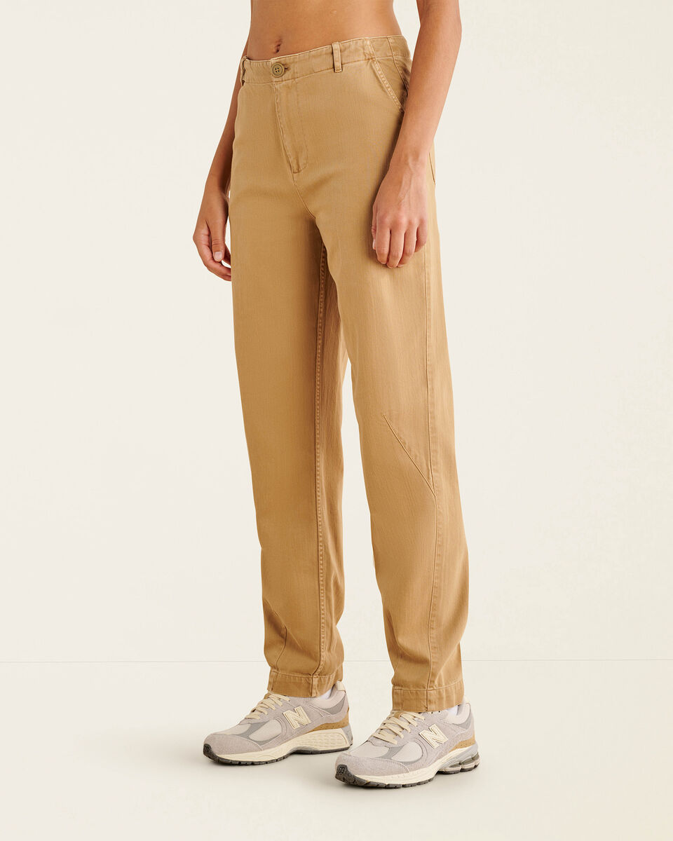 Soft Twill Barrel Pant, Bottoms, Pants