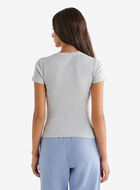 Roam Rib Fitted Short Sleeve Top