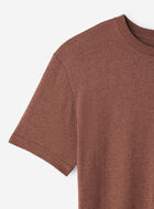 T-shirt poivr&eacute; en coton bio pour hommes