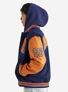 Blouson universitaire rétro pour homme