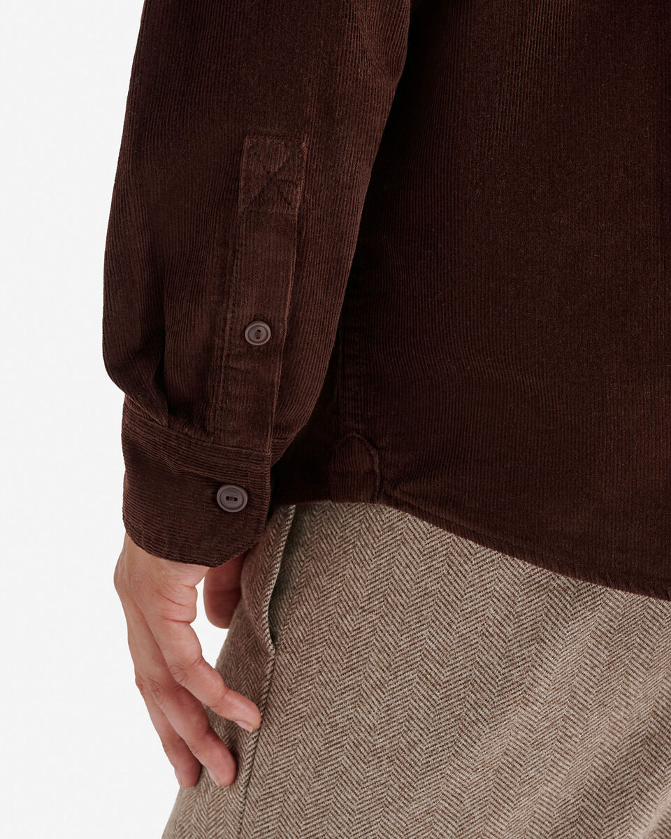 Chemise de travail en velours côtelé