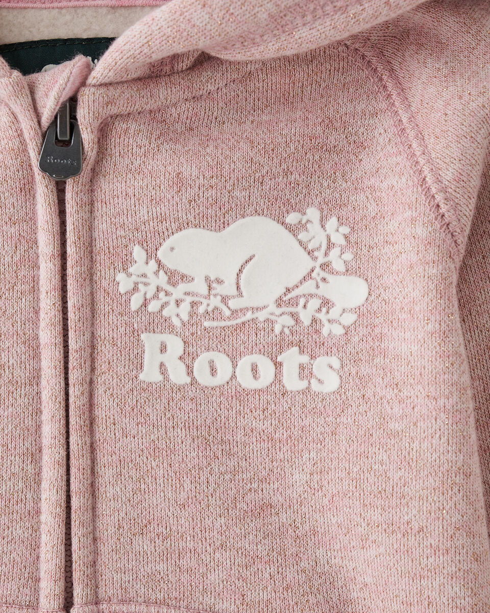 Baby Original Sparkle Zip Hoodie | Sweatshirts and Hoodies | Roots