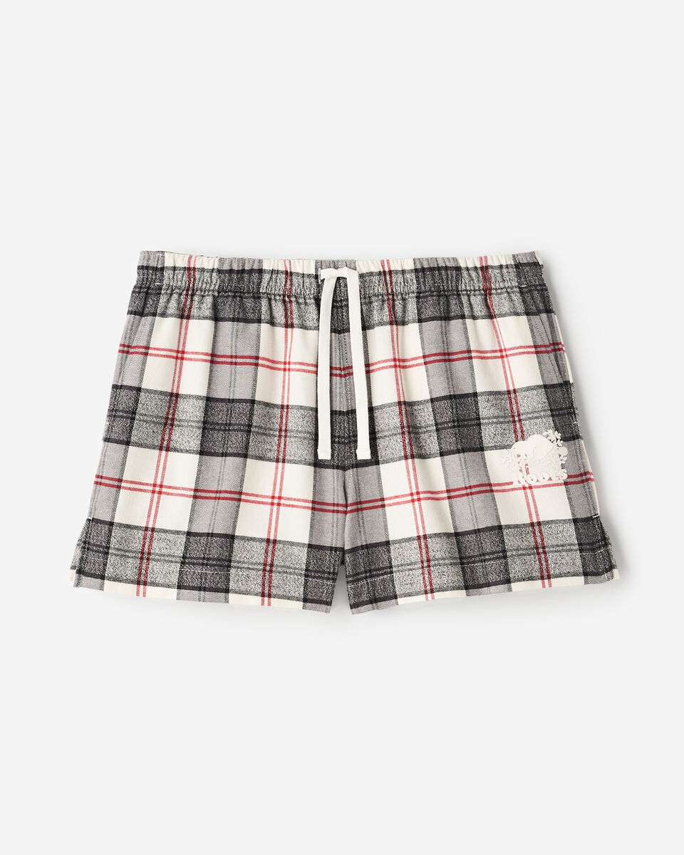 Womens Plaid Pajama Short