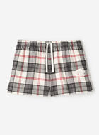 Womens Plaid Pajama Short
