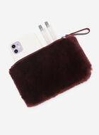 Shearling Medium Zip Pouch