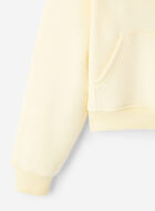 Chandail &agrave; capuchon en molleton nuage