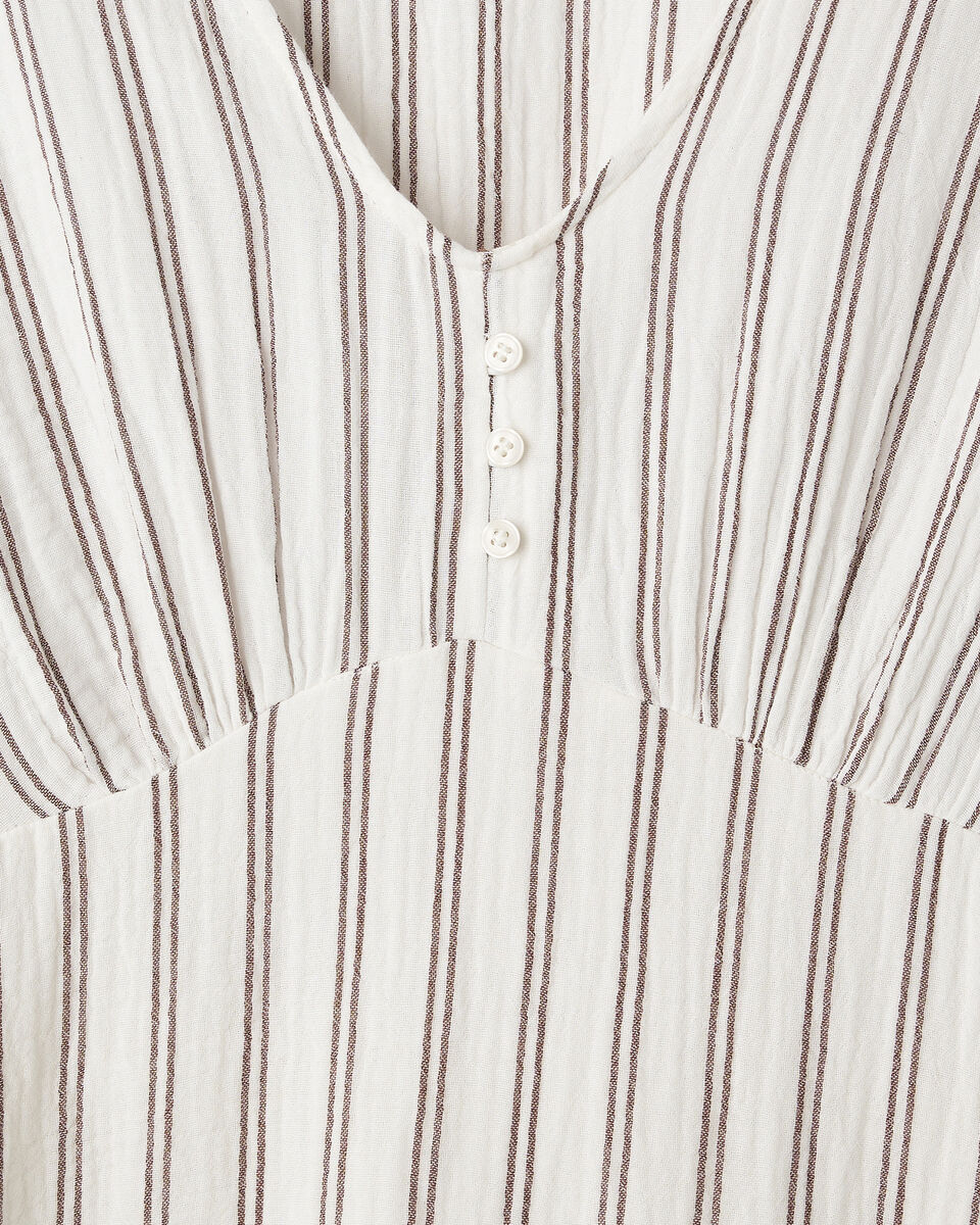 Isla Cotton Gauze Tea Dress