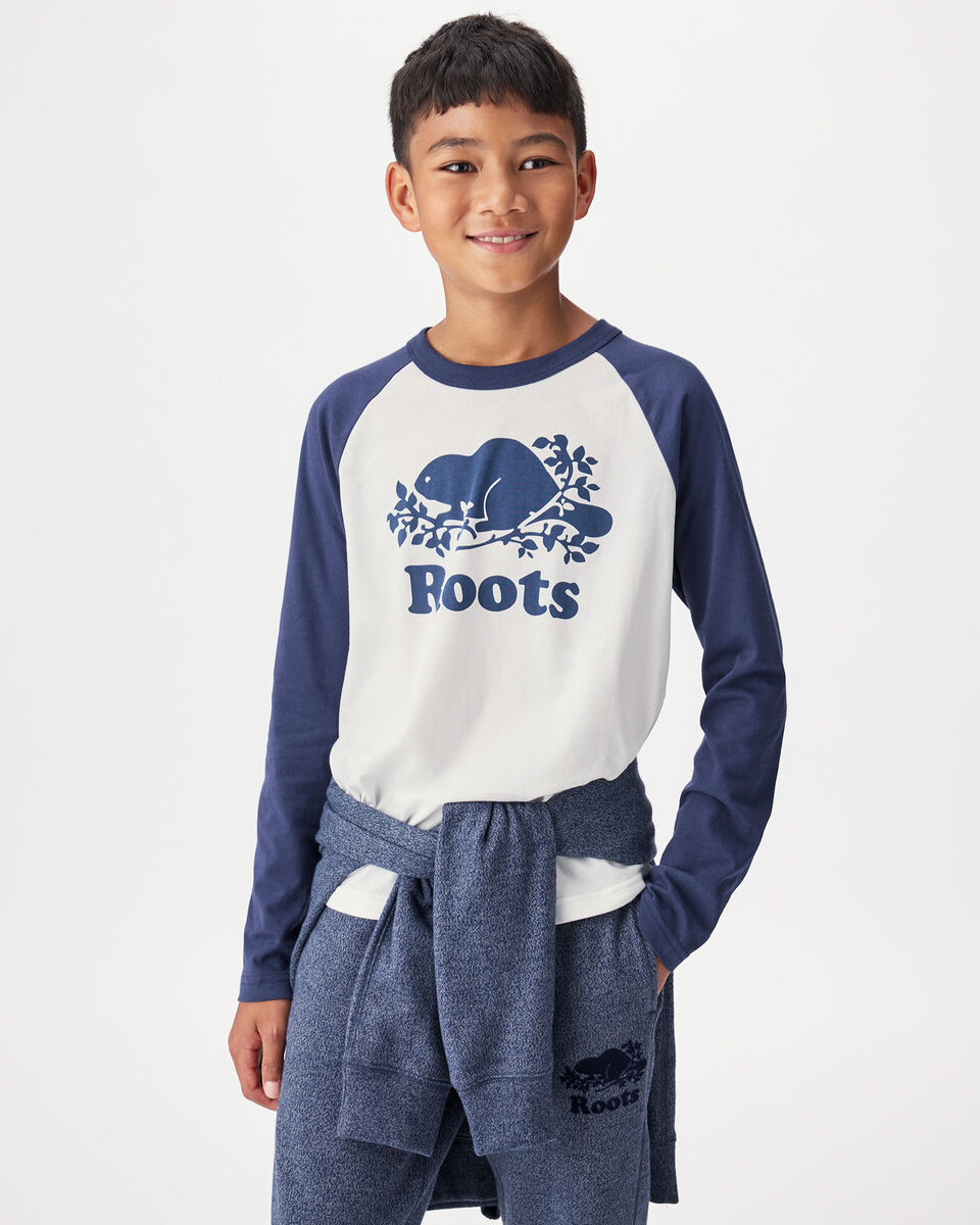 Kids Cooper Baseball Long Sleeve T-Shirt
