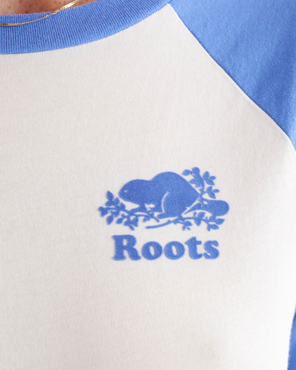 Womens Organic Cooper Baseball T-shirt