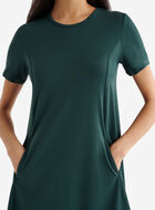 Robe mini en tricot à manches courtes Renew 