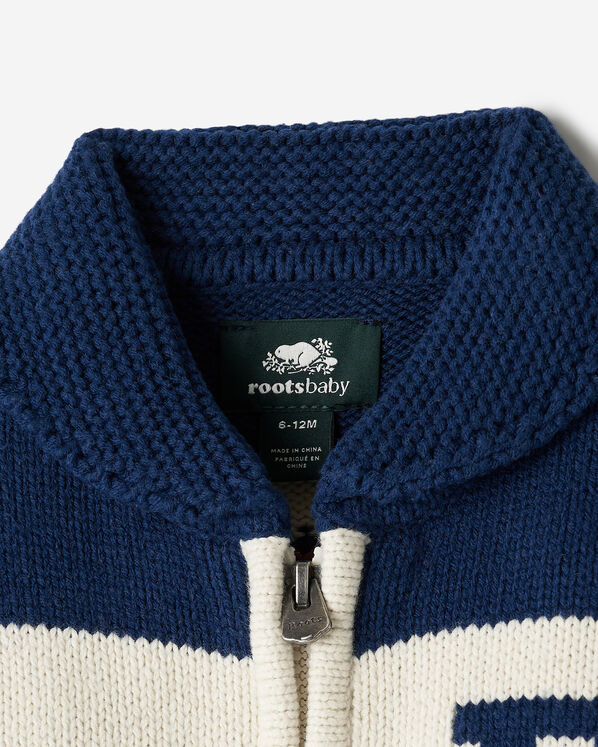 Baby Hockey Shawl Cardigan