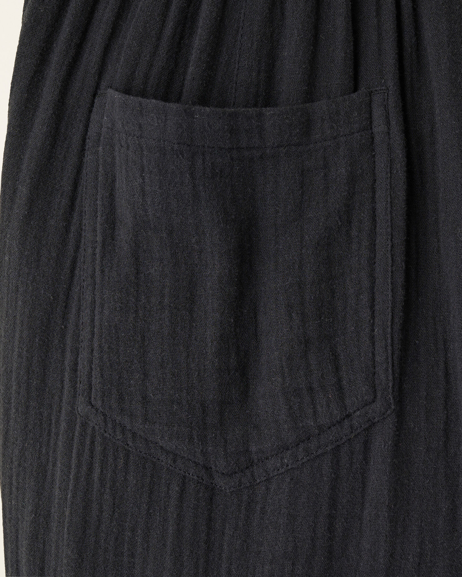 Cotton gauze best sale pants plus size