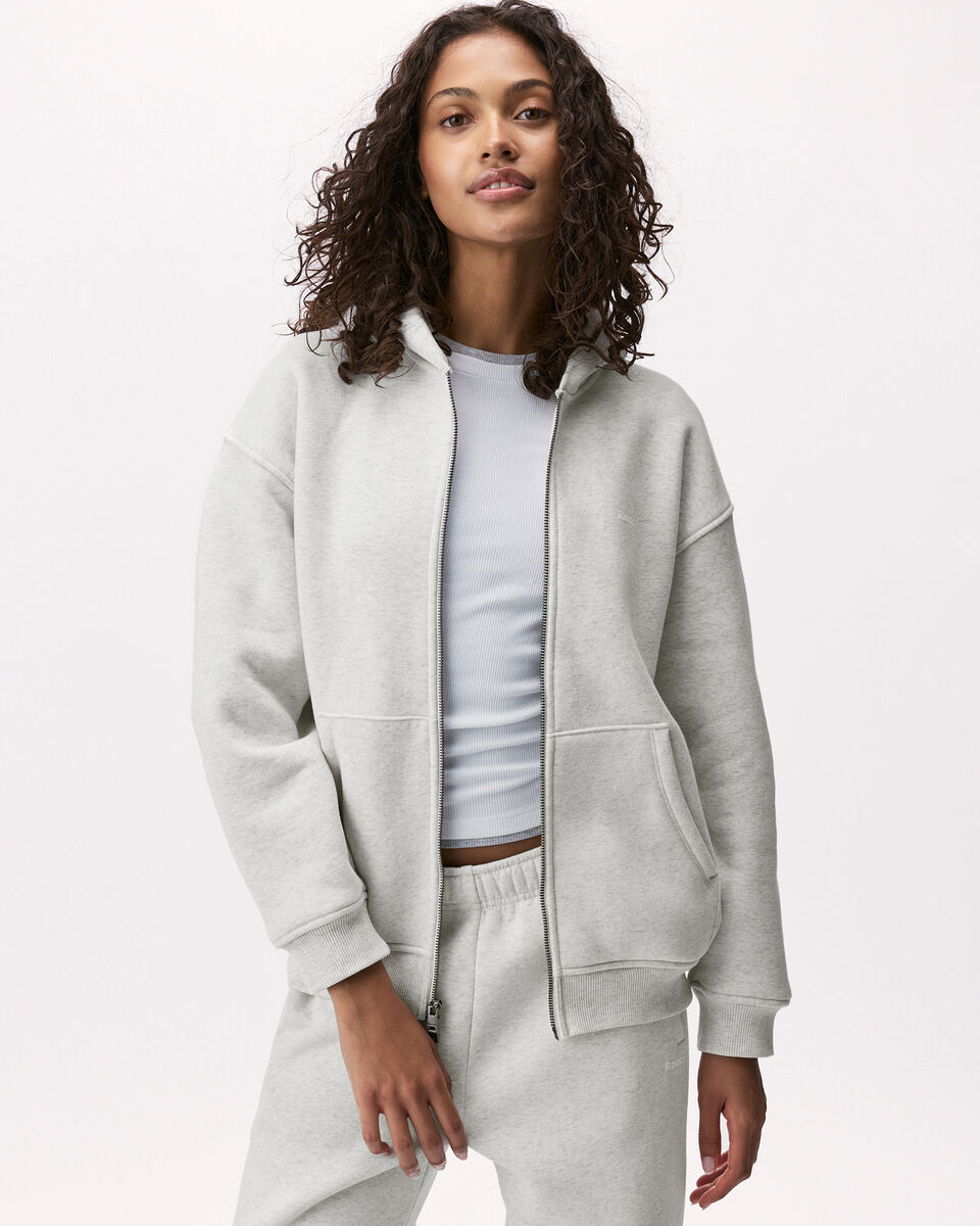Cloud Long Full Zip Hoodie