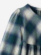 Toddler Girls Plaid Babydoll Dress