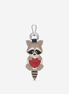 Racoon Charm Keychain