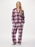 Pantalon de pyjama &agrave; carreaux pour femme
