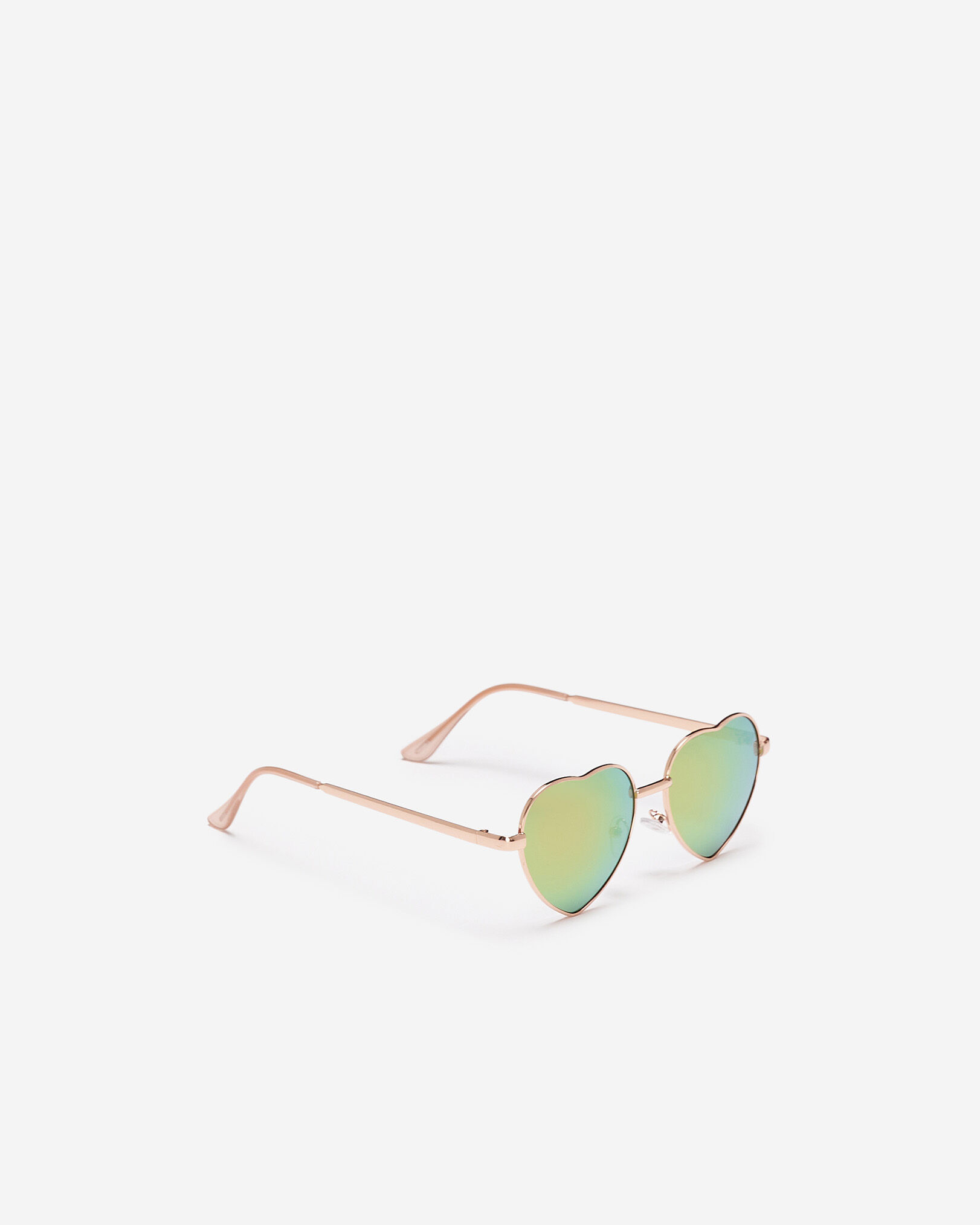 Kids Metal Heart Sunglasses