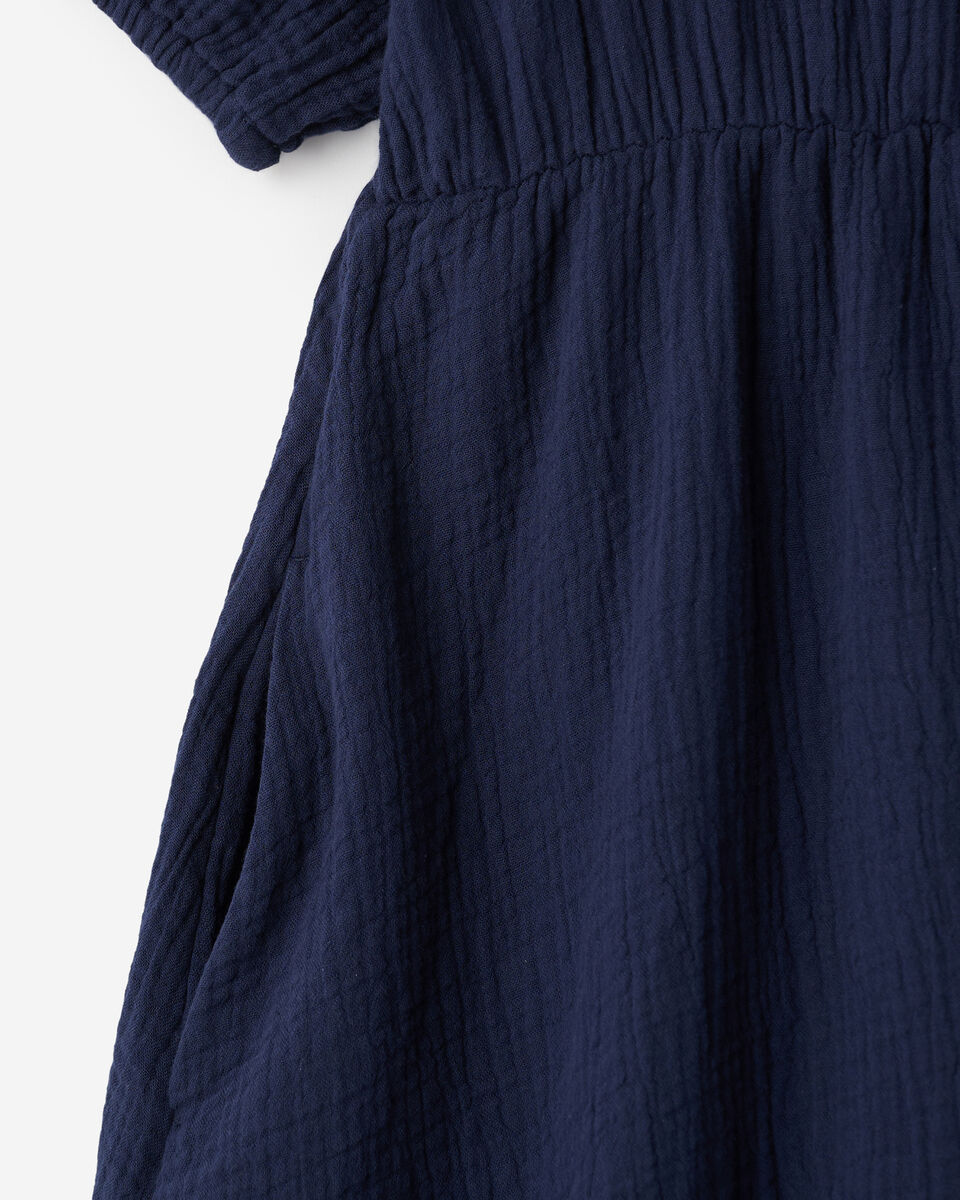 Isla Cotton Gauze Tea Dress