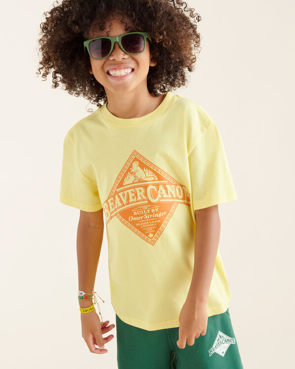 Kids Beaver Canoe Relaxed T-Shirt