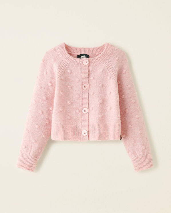 Toddler Girls Pom Pom Cardigan