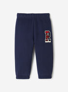 Pantalon en molleton avec appliqu&eacute; &agrave; carreaux pour b&eacute;b&eacute;s