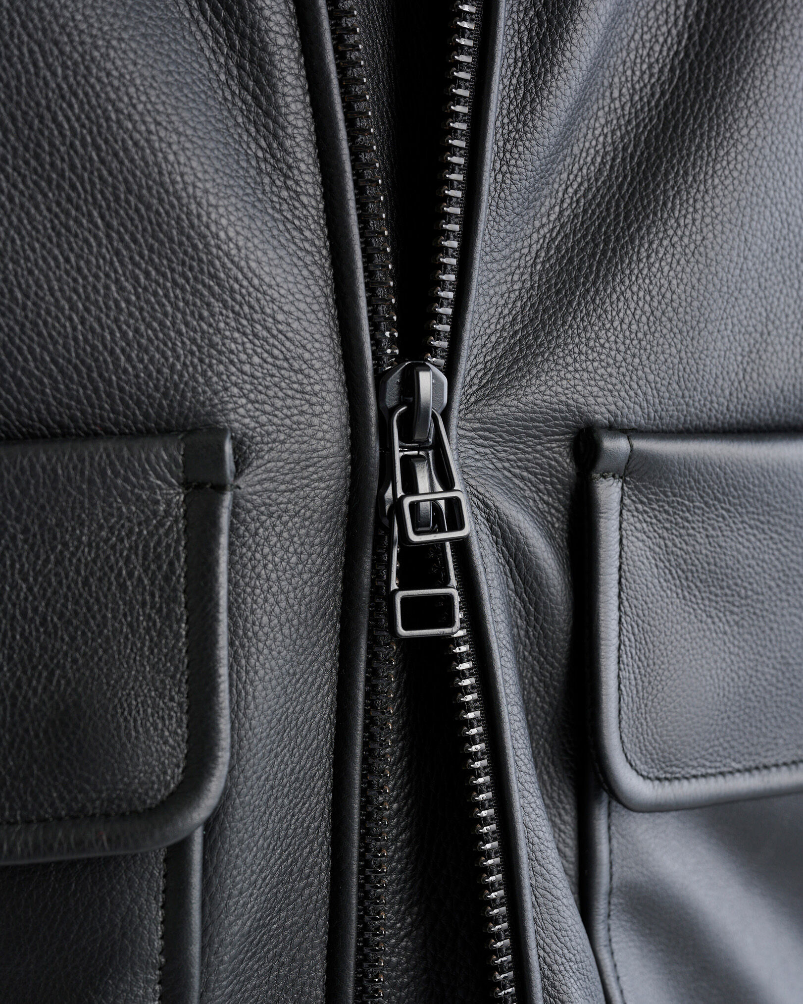 Leather Aviator Jacket