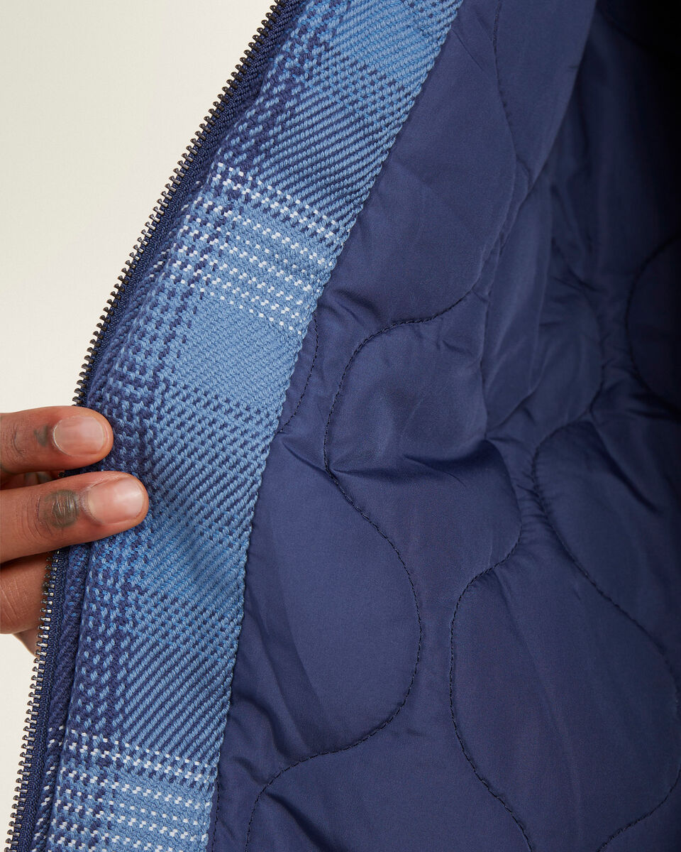 Cypress Quilted Zip Shacket