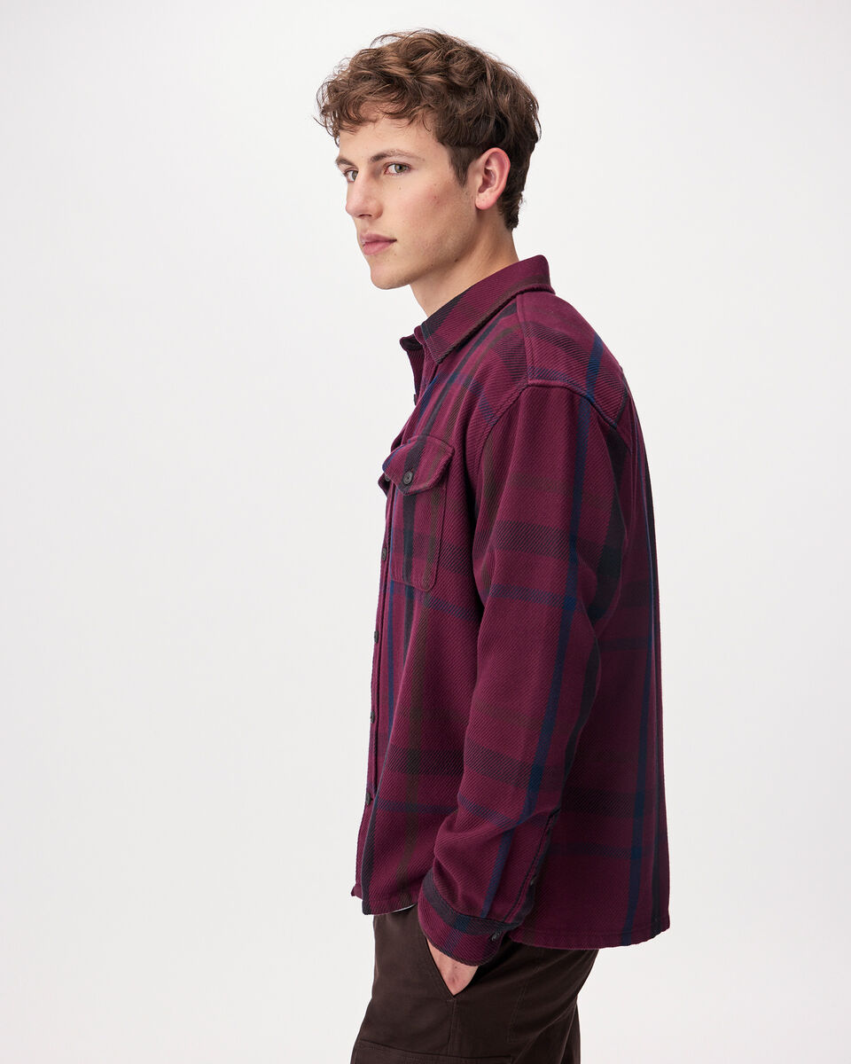 Chemise d&eacute;contract&eacute;e en serg&eacute; Cypress