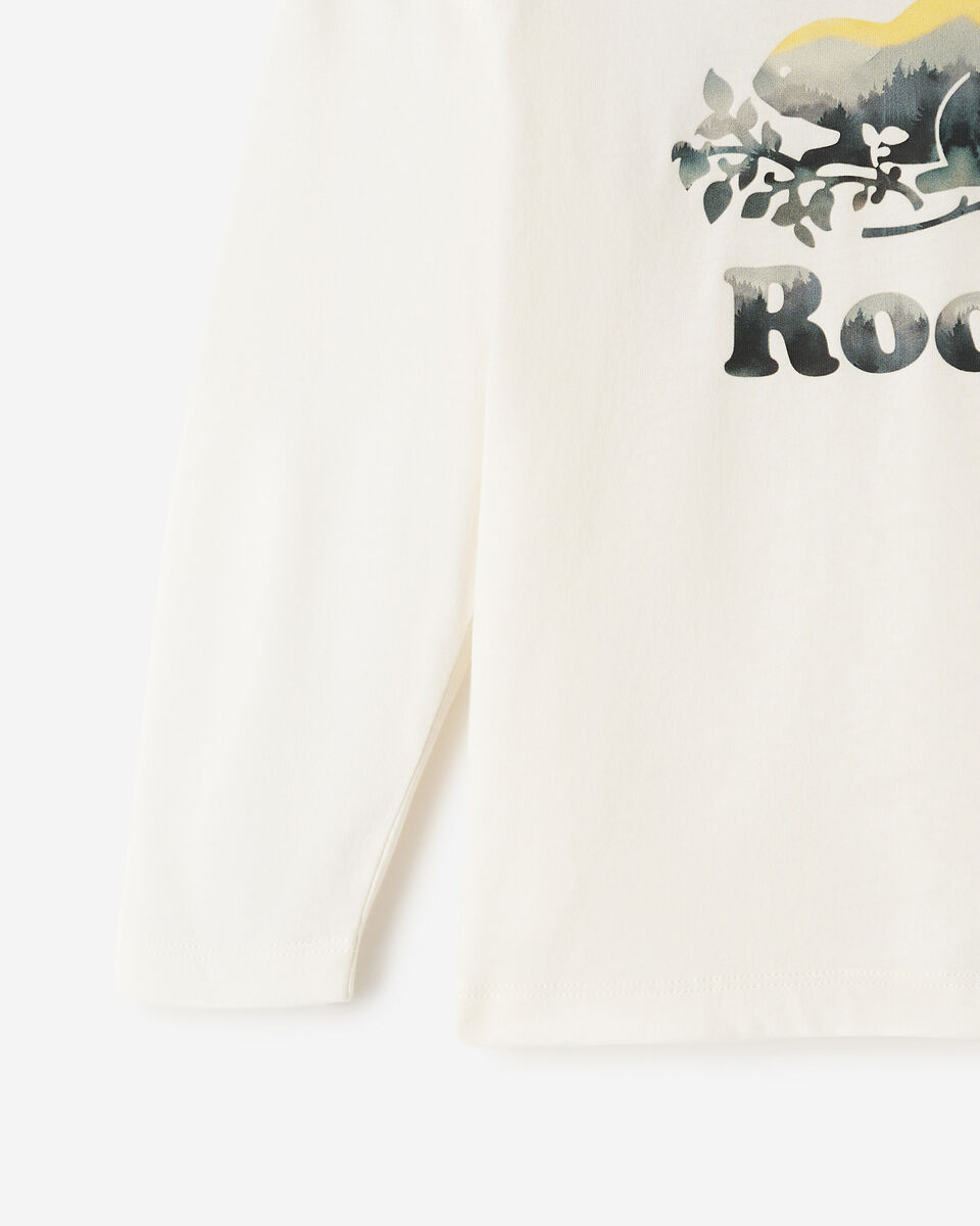 T-shirt Cooper aquarelle en coton bio pour tout-petits