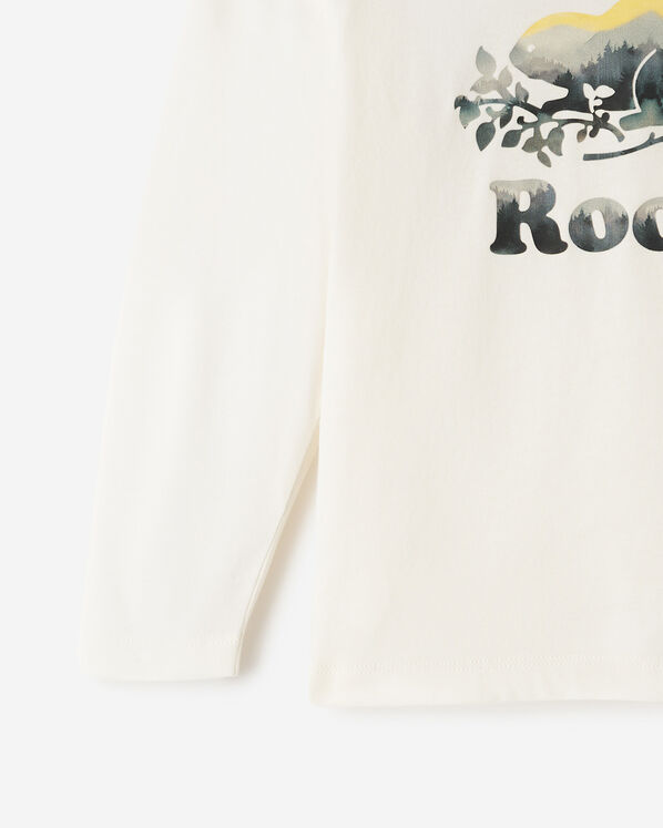 T-shirt Cooper aquarelle en coton bio pour tout-petits