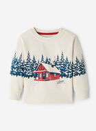 Toddler Cabin Landscape Crew Sweatshirt