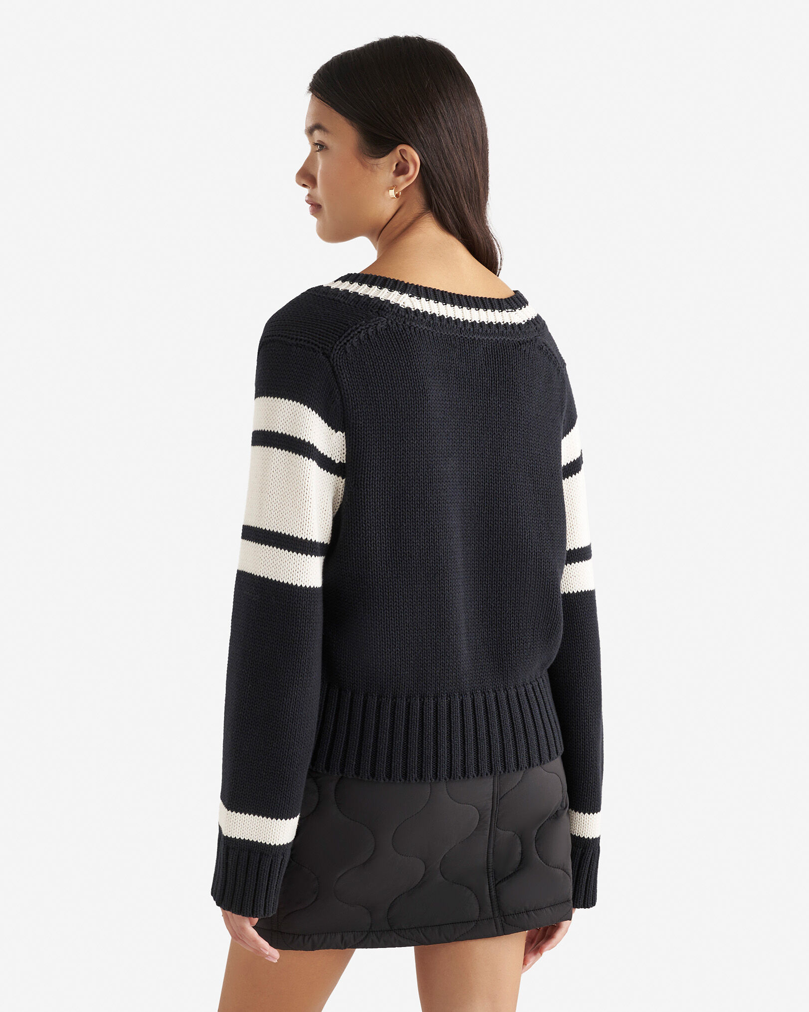 Slapshot Cropped Sweater