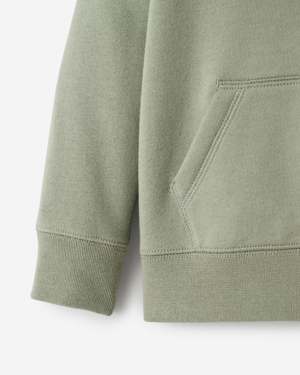 Chandail original à capuchon et glissière en coton bio pour tout-petits