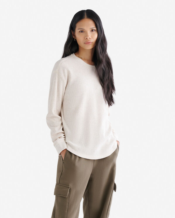 Waffle Long Sleeve Top