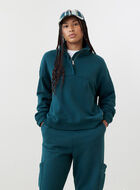 Outdoors Half Zip Mock Sweatshirt