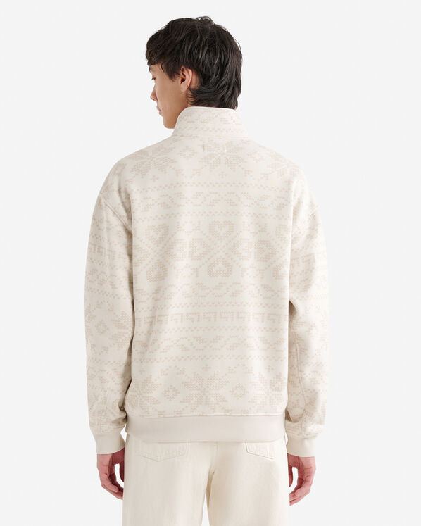 Roots Fair Isle Half Zip