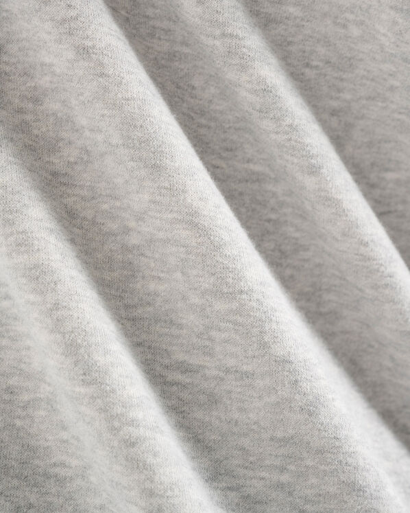 Chandail kangourou original &agrave; capuchon en jersey bouclette en coton bio