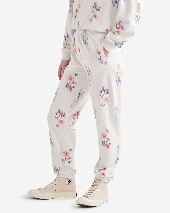 Pantalon en molleton motif floral Cooper 